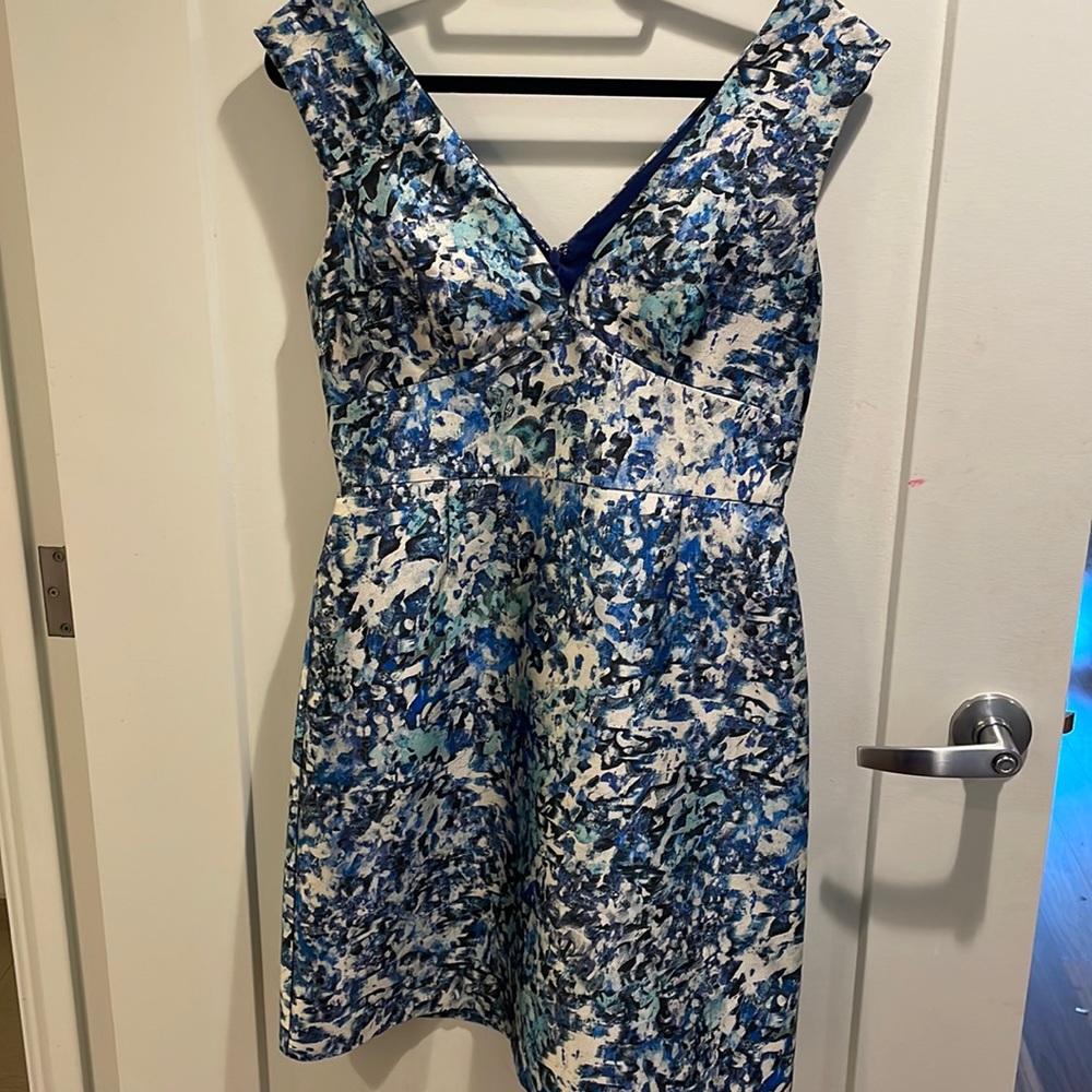 Reiss Allium-Printed Floral Dress Size 8